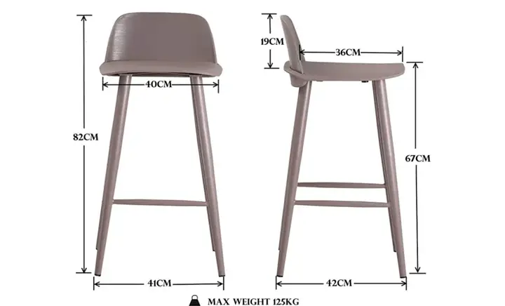 Kích Thước Ghế Bar
