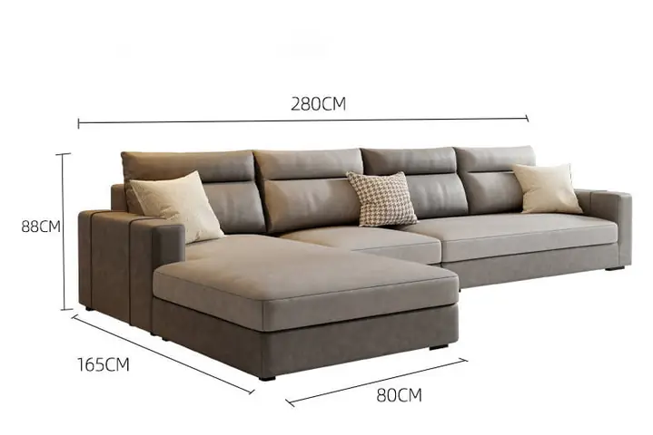 Kích Thước Ghế Sofa Chữ L