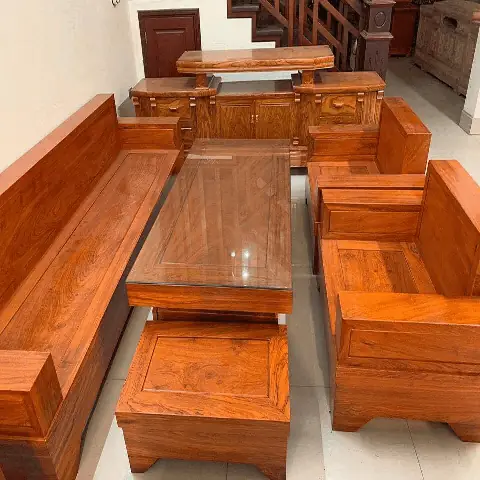 Mẫu Bàn Ghế Sofa Gỗ Mới Nhất Mẫu Bàn Ghế Sofa Gỗ Mới Nhất