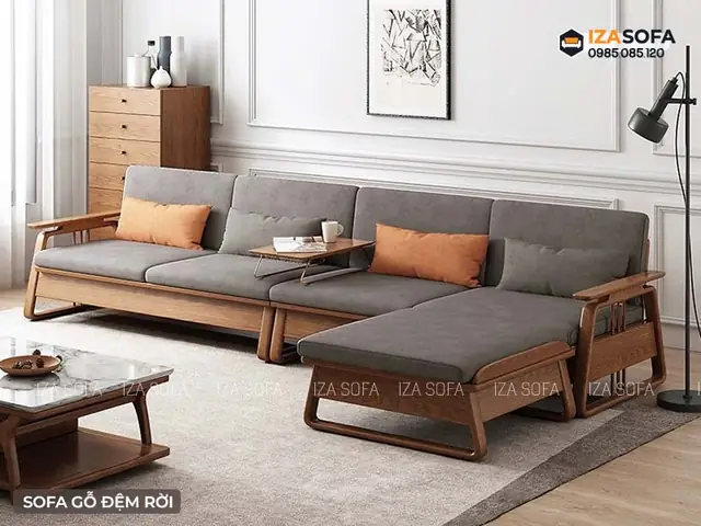 Mẫu Ghế Sofa Gỗ Đẹp