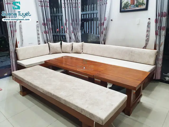 Nệm Lót Ghế Sofa Gỗ
