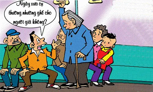 Nhường Ghế Cho Người Già