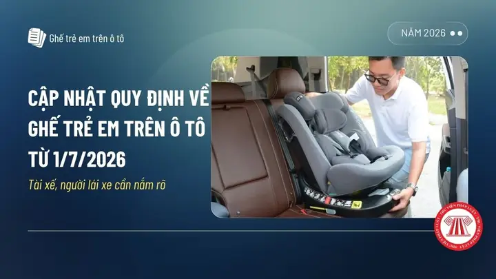 Quy Định Về Ghế Trẻ Em Trên Ô Tô Quy Định Về Ghế Trẻ Em Trên Ô Tô