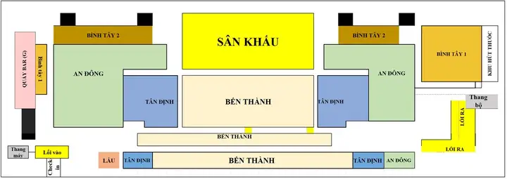 Sơ Đồ Ghế Nhà Hát Bến Thành Sơ Đồ Ghế Nhà Hát Bến Thành
