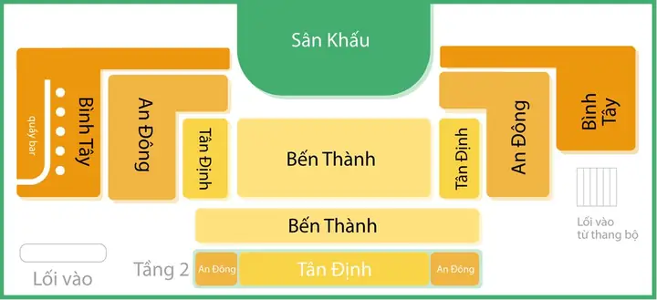 Sơ Đồ Ghế Nhà Hát Bến Thành Sơ Đồ Ghế Nhà Hát Bến Thành