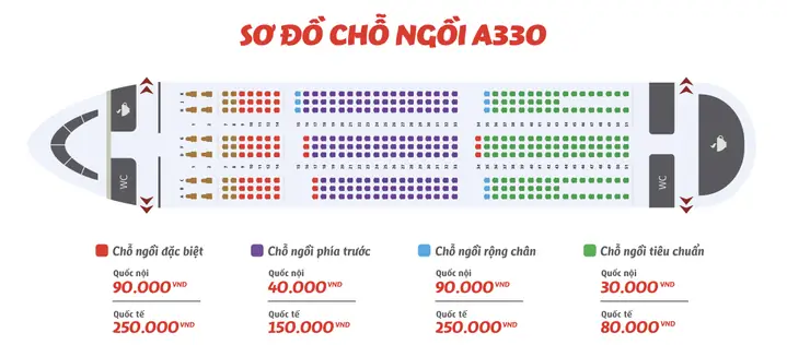 Số Ghế Trên Máy Bay Vietjet Số Ghế Trên Máy Bay Vietjet