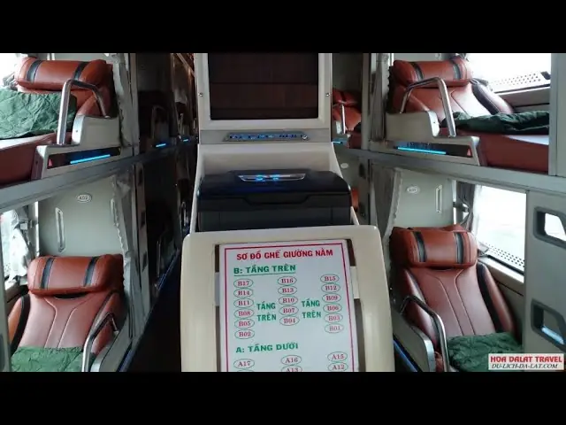 Số Ghế Xe Giường Nằm Phương Trang