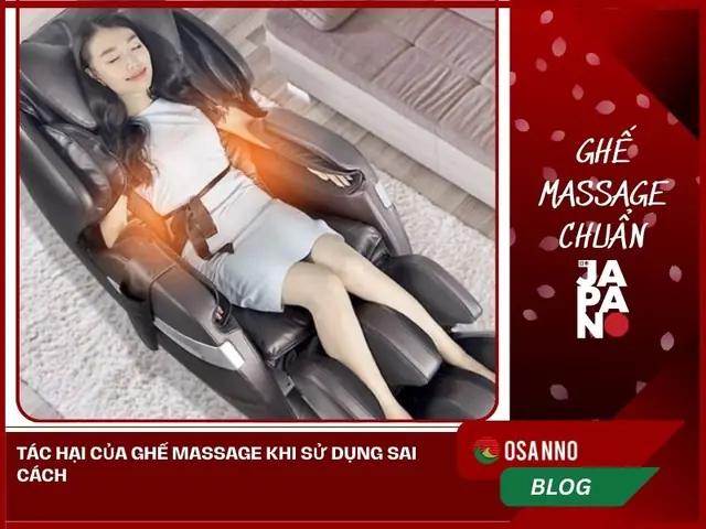 Tác Hại Của Ghế Massage Tác Hại Của Ghế Massage