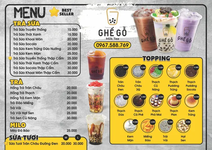 Trà Sữa Ghế Gỗ Lê Văn Quới Trà Sữa Ghế Gỗ Lê Văn Quới