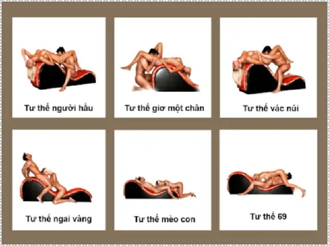 Tư Thế Ghế Tình Yêu